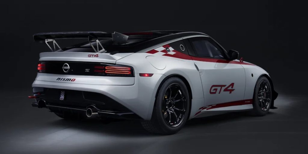 Nissan has unveiled the Z GT4